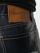 Thumbnail for your product : DSQUARED2 Laminated-Finish Denim Jeans