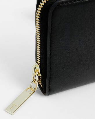 Purse Mauve Ted Baker Small Clutch Snap Closure Pockets Inside | eBay