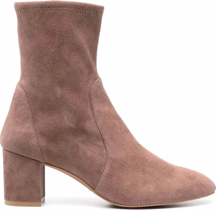 Stuart Weitzman Yuliana 60mm suede ankle boots