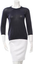 Thumbnail for your product : Prada Silk Ruched Top