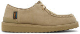 Thumbnail for your product : Suicoke Taupe COC-SEVAB Lace-Up Loafers