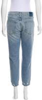 Thumbnail for your product : Amo Mid-Rise Stix Crop Jeans