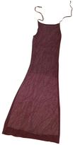 Thumbnail for your product : Herve Leger Burgundy Viscose Dress