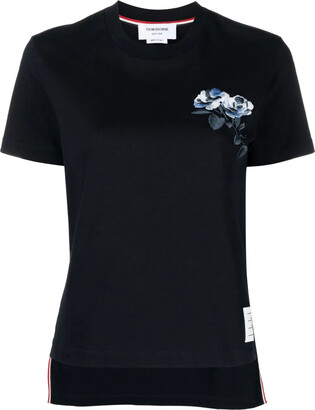 Tシャツ・カットソー THOM BROWNE Women Sweater FJT002A00535415 Blue Tシャツ・カットソー THOM BROWNE Women Sweater