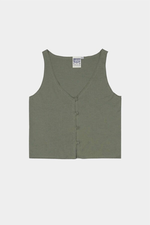 Women's Anacapa Vest In Olive Green