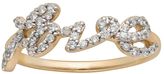 Thumbnail for your product : JLO by Jennifer Lopez Jlove by 10k gold 1/4-ct. t.w. diamond "love" ring