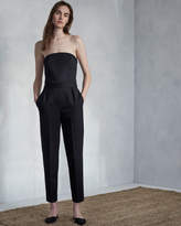 Thumbnail for your product : Theory City Strapless Tux Wool Skinny-Leg Jumpsuit
