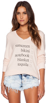 Thumbnail for your product : Wildfox Couture Weekend Trip Pullover