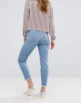 Thumbnail for your product : New Look Eyelet Side Mom Jeans