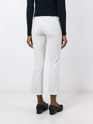 J Brand flared cropped jeans