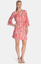 Thumbnail for your product : Tahari Print Belted Shift Dress (Regular & Petite)