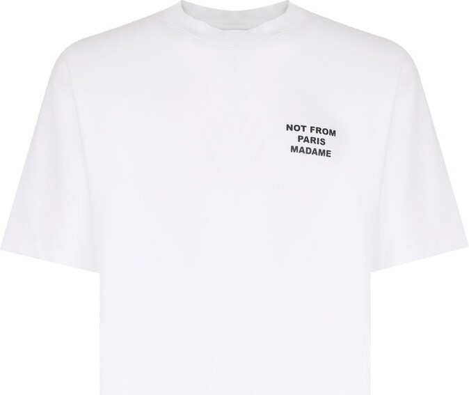 Drôle De Monsieur Slogan Oversized T-Shirt