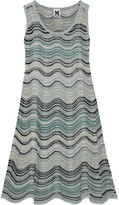 Thumbnail for your product : M Missoni Metallic Crochet-knit Mini Dress