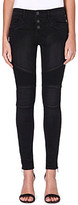 Thumbnail for your product : Free People Seamed Moto skinny mid-rise jeans