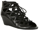Thumbnail for your product : Steve Madden Nittella Leather Wedge Sandals