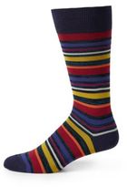 Thumbnail for your product : Paul Smith U-Twist Striped Socks