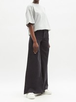 Thumbnail for your product : Raey Loon Wide-leg Jeans - Black