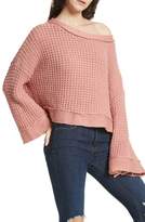 Thumbnail for your product : Free People Maybe Baby Bell Sleeve Sweater