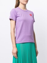 Thumbnail for your product : Comme des Garçons PLAY embroidered-logo cotton T-shirt