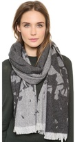 Thumbnail for your product : McQ Oversized Swallow Scarf