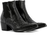 Thumbnail for your product : Alberto Fasciani Black Leather Heeled Ankle Boots