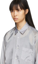 Thumbnail for your product : Comme des Garçons Shirt Grey Cupro Taffeta Forever Shirt