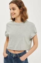 Thumbnail for your product : Topshop Women's Roll Crop Tee