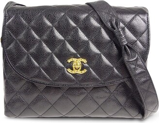 Chanel Chanel Pre-Owned 1995 CC diamond-quilted Shoulder Bag - Farfetch