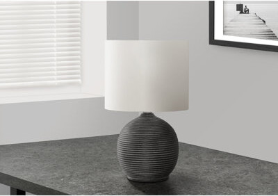 Latitude Run Contemporary Resin Table Lamp with Shade