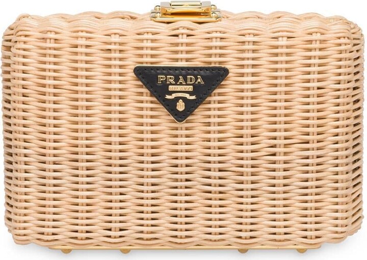 prada basket bag