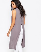 Thumbnail for your product : Love Split Back Tunic With High Neck