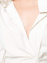 Thumbnail for your product : Jacquemus gathered side shirt
