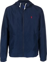 Thumbnail for your product : Polo Ralph Lauren Embroidered-Logo Detail Hooded Jacket