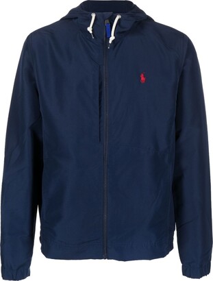 Polo Ralph Lauren Embroidered-Logo Detail Hooded Jacket