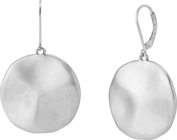 Robert Lee Morris Soho Women's Heirloom Charms Disc Drop Earrings