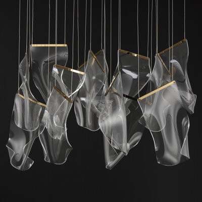 ET2 Rinkle 13 - Light Unique/Statement LED Pendant