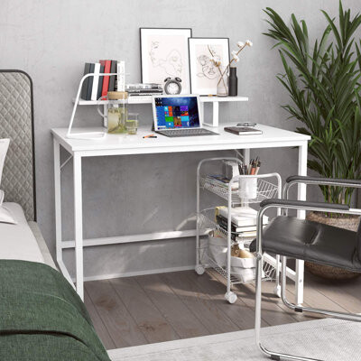 Inbox Zero Luxema 39.37'' W Rectangular Writing Desk - ShopStyle