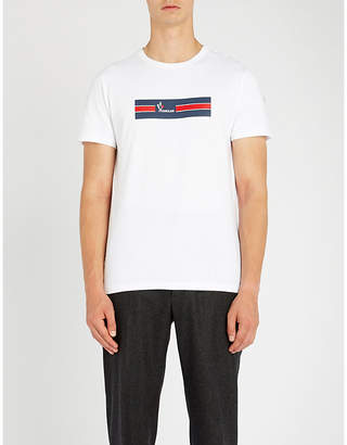 Moncler Logo-print cotton-jersey T-shirt