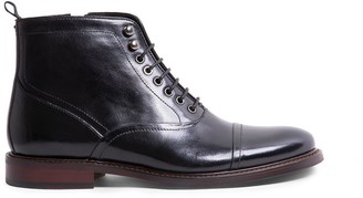 steve madden kodak cap toe leather boot