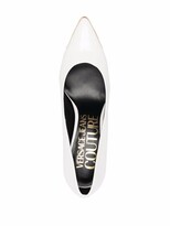 Thumbnail for your product : Versace Jeans Couture Metallic Toe-Cap Pumps 90mm