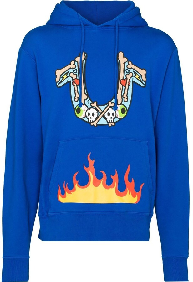 true religion sweatpants and hoodie