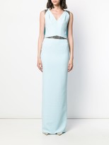 Thumbnail for your product : Safiyaa Lennon embellished dress