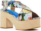 Thumbnail for your product : Nasty Gal Jeffrey Campbell Falk Platform Sandal - Floral