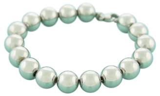 Tiffany & Co. 925 Sterling Silver Ball Beaded Bracelet