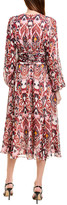 Thumbnail for your product : Prabal Gurung Audra Silk A-Line Dress
