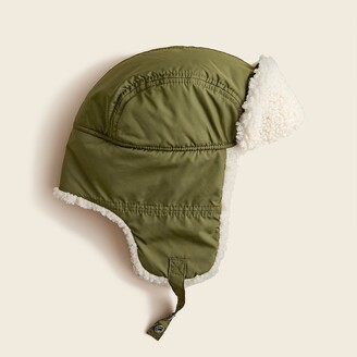 with PrimaLoft® sherpa hat puffer and trapper J.Crew lining ShopStyle - Nylon
