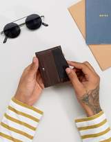 Thumbnail for your product : Tommy Hilfiger Leather Card Holder In Brown