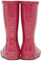 Thumbnail for your product : Hunter Pink First Classic Glitter Rain Boots