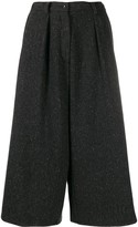 Thumbnail for your product : Dusan Cropped Palazzo Trousers