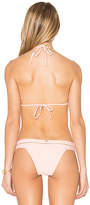 Thumbnail for your product : Pilyq Mesh Tri Bikini Top